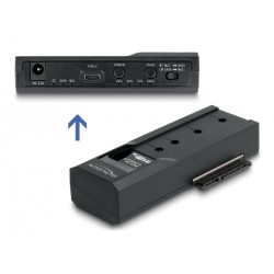 DELOCK docking station για M.2 NVMe/SATA ή 2.5"/3.5" SSD/HDD 64252, 10Gbps, clone function, μαύρο Θήκες & Trays Σκληρών Δίσκων