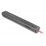DELOCK τηλεχειριστήριο παρουσιάσεων 64250 με laser & πλήκτρα, 30m, γκρι Τηλεχειριστήρια & Πληκτρολόγια