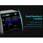 SUGON ψηφιακός σταθμός συγκόλλησης T36 με κολλητήρι, 120W, 200-450 °C Συγκόλληση