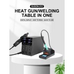 SUGON σταθμός συγκόλλησης 212 με κολλητήρι & air gun, 760W, 200-450 °C Συγκόλληση