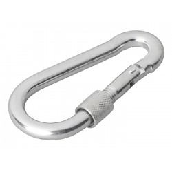 PROPLUS καραμπίνερ ασφαλείας 342364 με βιδωτό κλείδωμα, μεταλλικός, 8x80mm Είδη Σπιτιού