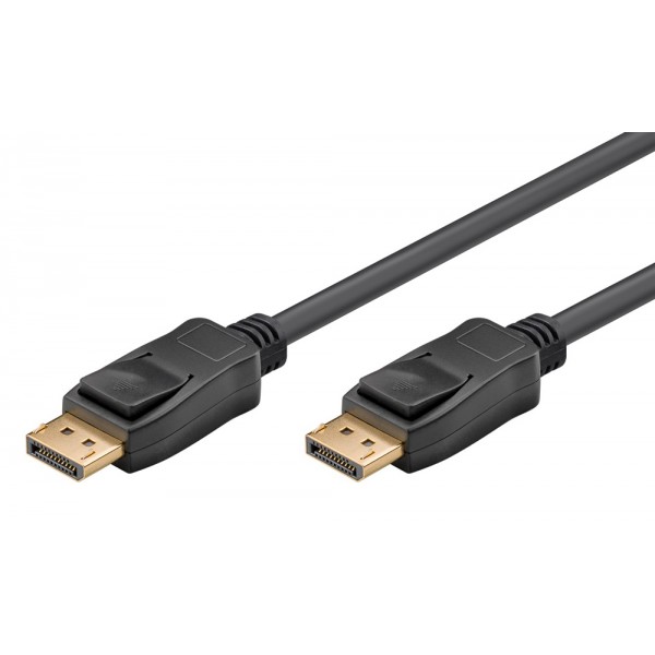 GOOBAY καλώδιο DisplayPort 64797, 8K/60Hz, 32.4 Gbps, 1m, μαύρο Εικόνα
