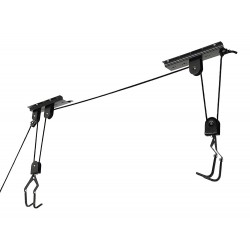 PROPLUS βάση οροφής/ανελκυστήρας 730915 για ποδήλατα, έως 20kg, μαύρο Αξεσουάρ Ποδηλάτου