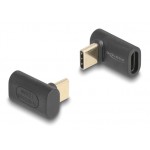 DELOCK αντάπτορας USB-C 60246, αρσενικό σε θηλυκό, 240W, 40Gbps, μαύρος USB-C (Type-C)