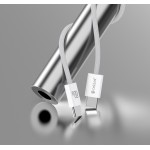 CELEBRAT καλώδιο USB-C U600, 60W, 480Mbps, 1m, λευκό USB-C (Type-C)