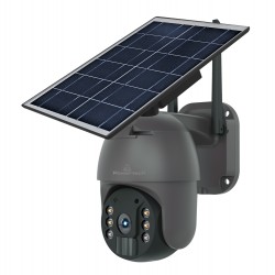 POWERTECH smart ηλιακή κάμερα PT-1175, 3MP, WiFi, SD, PTZ, IP65 Smart Κάμερες