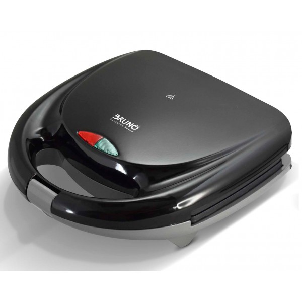 BRUNO τοστιέρα BRN-0167, 2 θέσεων, 800W, αντικολλητικές πλάκες, μαύρη Συσκευές Ψησίματος-Μαγειρέματος