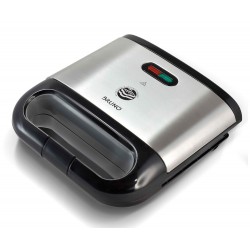 BRUNO τοστιέρα BRN-0165, 2 θέσεων, 800W, αντικολλητικές πλάκες, inox Συσκευές Ψησίματος-Μαγειρέματος
