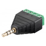GOOBAY βύσμα 3.5mm σε Terminal Block 4-pin 59198 Ήχος