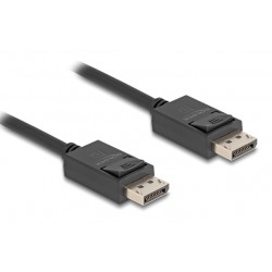 DELOCK καλώδιο DisplayPort 2.1 80493 8K/60Hz 4K/120Hz 40 Gbps, 2m, μαύρο Εικόνα