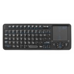 RIITEK ασύρματο mini πληκτρολόγιο K06, backlit, Bluetooth/2.4GHz, μαύρο Τηλεχειριστήρια & Πληκτρολόγια