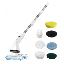 KINZIR επαναφορτιζόμενη βούρτσα καθαρισμού S1, 7 σε 1, 2500mAh, λευκή Σιδέρωμα & Καθάρισμα