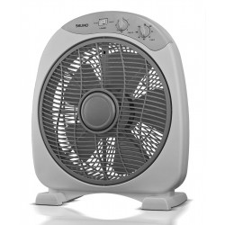 BRUNO ανεμιστήρας Box Fan BRN-0184, επιτραπέζιος/δαπέδου, 38W 32cm, γκρι Ανεμιστήρες