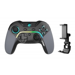 ROAR ασύρματο gamepad RR-0022, Switch/PC/iOS/Android, Bluetooth, μαύρο Gamepad