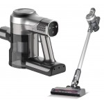 BRUNO επαναφορτιζόμενη ηλεκτρική σκούπα 2 σε 1 BRN-0160, 200W, ασημί Σιδέρωμα & Καθάρισμα