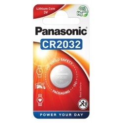 PANASONIC μπαταρία λιθίου, CR2032, 3V, 1τμχ Μπαταρίες Λιθίου