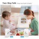 POWERTECH ασύρματη ενδοεπικοινωνία μωρού PT-1185 με φως νυκτός Ενδοεπικοινωνία