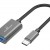 POWERTECH αντάπτορας USB-C σε USB 3.0 PTR-0146, 10 Gbps, γκρι