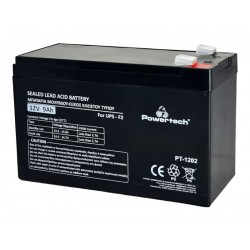 POWERTECH μπαταρία μολύβδου PT-1202 για UPS, 12V 9Ah, F2 Μπαταρίες UPS