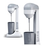 BRUNO φραπεδιέρα επιτραπέζια BRN-0182 100W με δοχείο 450ml, λευκή-γκρι Συσκευές Κοπής, Μίξης, Ανάδευσης