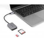 DELOCK card reader 91009 για SD & micro SD, USB-C, 5 Gbps, γκρι USB Hubs - Card Readers
