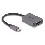 DELOCK card reader 91009 για SD & micro SD, USB-C, 5 Gbps, γκρι USB Hubs - Card Readers