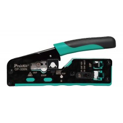 PROSKIT πρέσα ακροδεκτών CP-335N για καλώδια δικτύου CAT 5/6/7 Πένσες