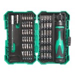 PROSKIT σετ κατσαβίδι ακριβείας SD-9857M με 54 μύτες, με θήκη, 57τμχ Κατσαβίδια