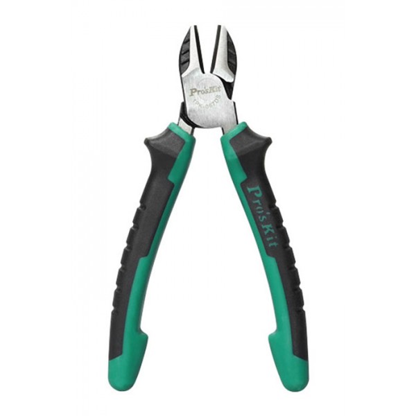 PROSKIT πλαγιοκόφτης 1PK-067DS, αντιολισθητικές λαβές, max Φ3.2mm, 165mm Πένσες