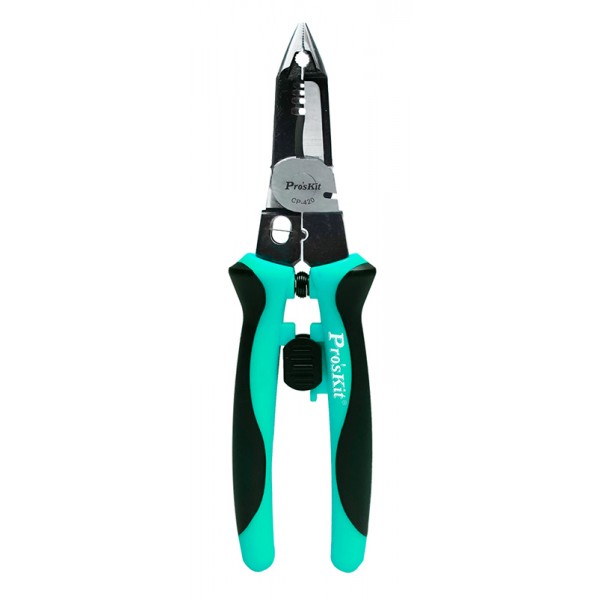 PROSKIT πολυλειτουργική πένσα απογύμνωσης καλωδίων CP-420, 5 σε 1, 225mm Πένσες