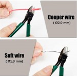 PROSKIT πλαγιοκόφτης PM-905F με αντιολισθητικές λαβές, max Φ2mm, 128mm Πένσες