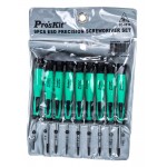 PROSKIT σετ κατσαβιδιών ακριβείας SD-0839, 9τμχ Κατσαβίδια