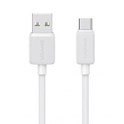 USAMS καλώδιο USB-C σε USB US-SJ688, 3A, 480Mbps, 1m, λευκό USB-C (Type-C)