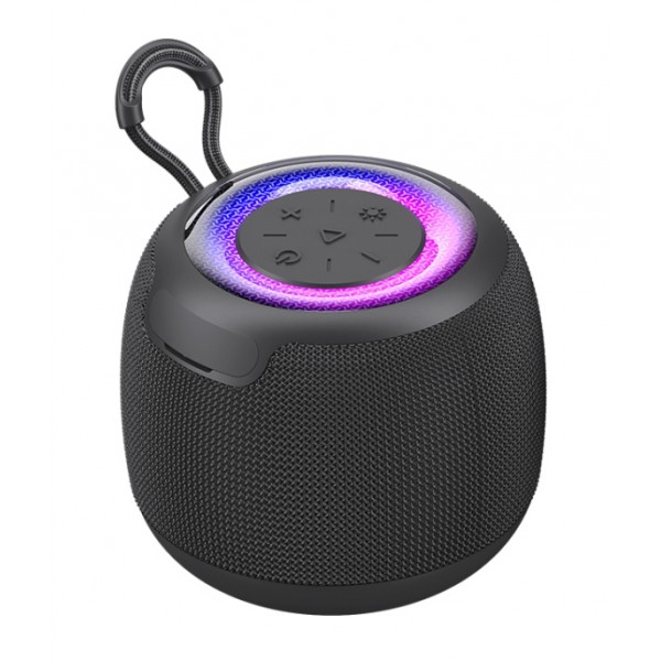 USAMS φορητό ηχείο US-YX014, 10W, Bluetooth, 1200mAh, μαύρο Ηχεία