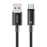 USAMS καλώδιο USB-C σε USB US-SJ658, 66W, 480Mbps, 1.2m, μαύρο USB-C (Type-C)