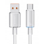 USAMS καλώδιο USB-C σε USB US-SJ658, 66W, 480Mbps, 1.2m, λευκό USB-C (Type-C)