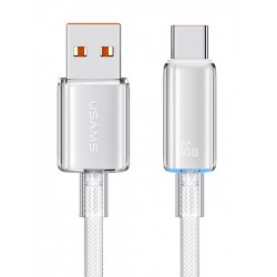 USAMS καλώδιο USB-C σε USB US-SJ658, 66W, 480Mbps, 1.2m, λευκό USB-C (Type-C)