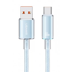 USAMS καλώδιο USB-C σε USB US-SJ658, 66W, 480Mbps, 1.2m, μπλε USB-C (Type-C)