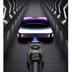 USAMS καλώδιο Lightning σε USB-C US-SJ685, 30W, 480Mbps, 1.2m, μαύρο USB-C (Type-C)