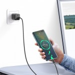 USAMS καλώδιο USB-C σε USB US-SJ688, 3A, 480Mbps, 1m, λευκό USB-C (Type-C)