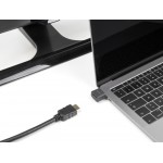 DELOCK αντάπτορας USB-C σε HDMI 64256, 4K/30Hz, μαύρος USB-C (Type-C)