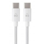 POWERTECH καλώδιο USB-C PTR-0183, 60W, 480Mbps, 1m, λευκό USB-C (Type-C)