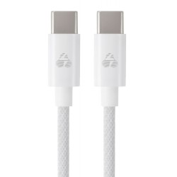 POWERTECH καλώδιο USB-C PTR-0183, 60W, 480Mbps, 1m, λευκό USB-C (Type-C)