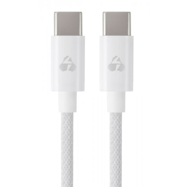 POWERTECH καλώδιο USB-C PTR-0183, 60W, 480Mbps, 1m, λευκό USB-C (Type-C)