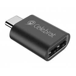 CELEBRAT αντάπτορας USB-C σε USB 3.0 CA-04, 5Gbps, μαύρος USB-C (Type-C)