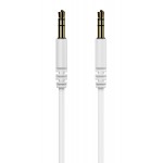 CELEBRAT καλώδιο ήχου 3.5mm AU-01, AUX, 1m, λευκό Ήχος