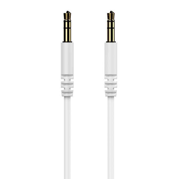 CELEBRAT καλώδιο ήχου 3.5mm AU-01, AUX, 1m, λευκό Ήχος