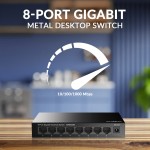 STRONG switch SW5000M, 8x Gigabit θύρες, 1000Mbps Switches