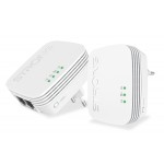 STRONG Powerline Kit POWERLWF600DUOMINI, 600Mbps, 300Mbps WiFi, 2τμχ Powerlines - Extenders