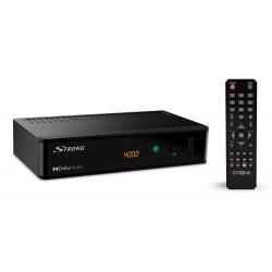 STRONG ψηφιακός δέκτης SRT8215 με τηλεχειριστήριο, DVB-T2, HEVC Κεραίες TV - Αποκωδικοποιητές
